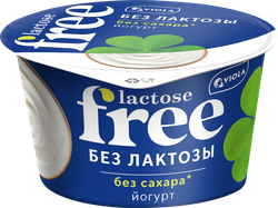 Йогурт VIOLA FREE безлактозный 3,4%, без змж, 180г, фото