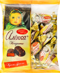Конфеты КРАСНЫЙ ОКТЯБРЬ Аленка крем-брюле, 250г, детальное фото