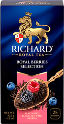 Чай черный RICHARD Royal Berries Selection арома, 25пак, детальное фото