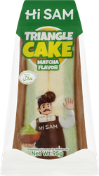 Бисквит HI SAM со вкусом зеленого чая матча, 95г, изображение