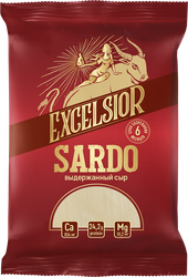 Сыр EXCELSIOR Sardo 45%, без змж, 180г, фотография
