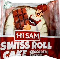 Рулет HI SAM со вкусом шоколада, 70г, картинка