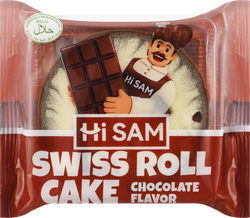 Рулет HI SAM со вкусом шоколада, 70г, картинка