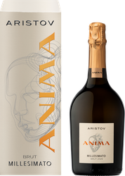 Вино игристое ARISTOV ANIMA MILLESIMATO белое брют, п/у, 0,75л, изображение