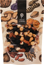 Изображение товара Смесь фруктово-ореховая DOLCE ALBERO жареные орехи и изюм, 150г