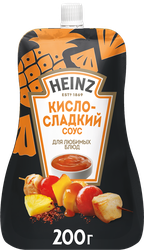 Соус деликатесный HEINZ Кисло-сладкий, 200г, вид