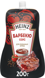 Соус томатный HEINZ Барбекю, 200г, крупный план