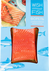 Форель слабосоленая WISH FISH филе-кусок, 150г, фото