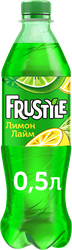 Напиток ФРУСТАЙЛ Лимон, лайм газированный, 0.5л, картинка