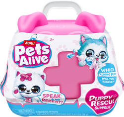 Набор игровой PETS ALIVE Ухаживай за питомцем со звуковыми эффектами, 8 предметов, Арт. 9532-S001, крупный план