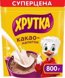 Какао-напиток быстрорастворимый ХРУТКА, 800г, изображение