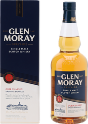 Виски GLEN MORAY Classic Сингл Молт Оур Шотландский односолодовый 40%, 
п/у, 0.7л, фото