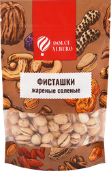 Фисташки DOLCE ALBERO жареные подсоленные, 150г, крупный план