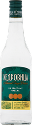 Настойка КЕДРОВИЦА на кедровых орехах 35%, горькая, 0.5л, детальное фото