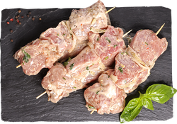 Шашлык из свиного окорока Деликатесный в майонезе ЛЕНТА FRESH, детальное фото