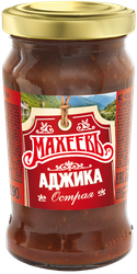Аджика МАХЕЕВЪ Острая, 190г, вид