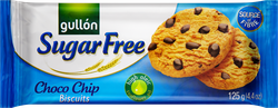 Печенье сдобное GULLON Chocolate Chip, без сахара, 125г, фото