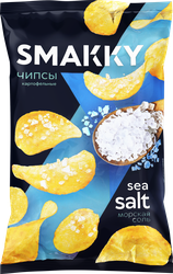 Чипсы картофельные SMAKKY с солью, 180г, изображение