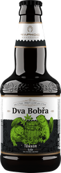 Пиво темное ТАРКОС Dva Bobra фильтрованное пастеризованное 4,7%, 0.45л, фото