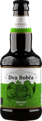 Пиво светлое ТАРКОС Dva Bobra фильтрованное пастеризованное 4,8%, 0.45л, фото