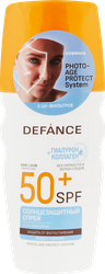 Спрей солнцезащитный DEFANCE c гиалуроном и колагеном SPF50+, 160мл, вид