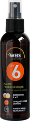 Изображение товара Масло для загара WEIS увлажняющее интенсивное SPF6, 150мл