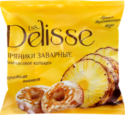Пряники DELISSE Ананасовое кольцо, 400г, изображение