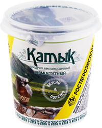 Изображение товара Кисломолочный продукт РОСТАГРОЭКСПОРТ Катык 4% в упаковке 300г