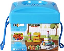Конструктор KIBOX Собери свой мир, 460 деталей, Арт. 2901, детальное фото
