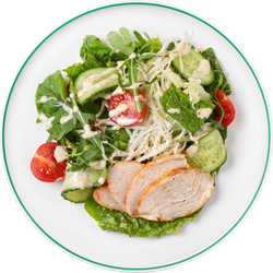 Салат Фреш с куриной грудкой ЛЕНТА FRESH, 150г, изображение