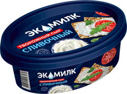 Сыр творожный ЭКОМИЛК 60%, без змж, 120г, фотография