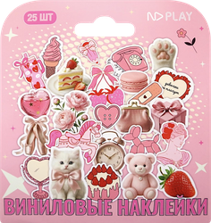 Наклейки для творчества ND PLAY Клубничное настроение, виниловые, фото
