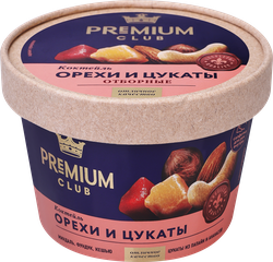 Коктейль фруктово-ореховый PREMIUM CLUB орехи и цукаты, 150г, крупный план