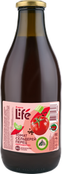 Сок ЛЕНТА LIFE Томат, сельдерей, перец, 1л, изображение
