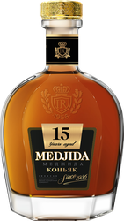 Коньяк MEDJIDA марочный старый КС 15 лет 40%, 0.5л, изображение