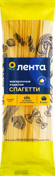 Макароны ЛЕНТА Спагетти группа А, высший сорт, 450г, картинка