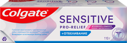 Зубная паста COLGATE Sensitive Pro-Relief отбеливающая, 75мл, крупный план