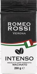 Кофе молотый ROMEO ROSSI Intenso натуральный жарнный, 250г, фото