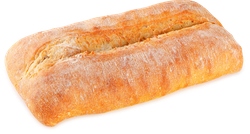 Чиабатта бездрожжевая ЛЕНТА FRESH, 290г, крупный план