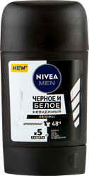 Дезодорант-антиперспирант стик мужской NIVEA Men Original Черное и Белое, 50мл, картинка