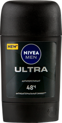 Дезодорант-антиперспирант стик мужской NIVEA Men Ultra, 50мл, картинка