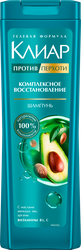 Шампунь для волос КЛИАР Комплексное восстановление, против перхоти, 400мл, картинка