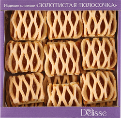 Изделие слоеное DELISSE Золотистая полосочка, 500г, изображение