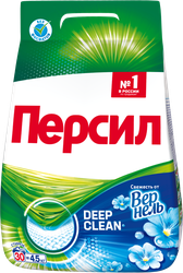 Стиральный порошок для белого белья ПЕРСИЛ Свежесть от ВЕРНЕЛЬ, автомат, 4,5кг, фото