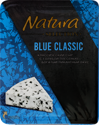 Изображение товара Сыр NATURA SELECTION с голубой благородной плесенью 50%, без змж, 100г