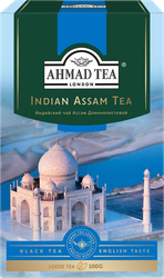 Чай черный AHMAD TEA Индийский Ассам крупнолистовой, 100г, детальное фото