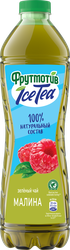 Напиток сокосодержащий ФРУТМОТИВ Ice Tea Зеленый чай Малина, 1.5л, фото