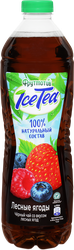 Изображение товара Напиток сокосодержащий ФРУТМОТИВ Ice Tea Черный чай Лесные ягоды, 1.5л