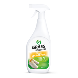 Средство для обуви GRASS Universal, очищающая пена, 600мл, изображение