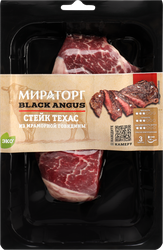 Стейк из говядины МИРАТОРГ Техас Black Angus, категория А, 300г, картинка